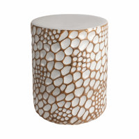 20" Puteri Ceramic Garden Stool by Latitude Run