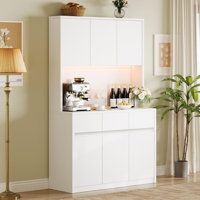71" Tall Kitchen Pantry Cabinet by Wrought Studio