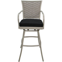 Outdoor Indoor Bar Stool 30" With Arms by Bay Isle Home