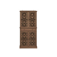 Breshuna 4 Door Cabinet with 1 Drawer, with 4 Adjustable Inner Shelves, Storage Cabinet by Bungalow Rose