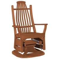 Bentwood Poly Lumber Swivel Glider by Red Barrel Studio