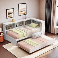 Modern Daybed With Trundle, Storage Cabinets And Usb Ports by Red Barrel Studio