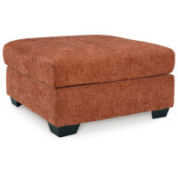 Kleban Oversized Accent Ottoman by Ebern Designs