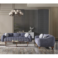 Chateau Chenille 2-Piece Sofa Set