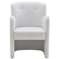 Bergen 24" Wide Performance Fabric Upholstered Dining Armchair by Joss & Main