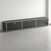 Modular Metal Office Storage Cabinet With Adjustable Shelves by Brayden Studio