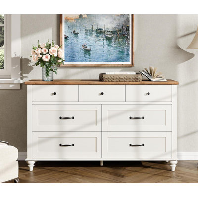 Teen Dresser For Kids Room, 7 Drawer Dresser For Bedroom by August Grove