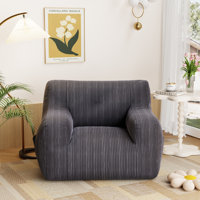 Bean Bag Chair Sofa, Big Comfy Chair For Bedroom Living Room, Bean Bag Lazy Chair For Adults With Pocket Armrests For Gaming, Reading by Trule