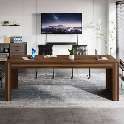 78.7" Rectangle Conference Table by Ebern Designs