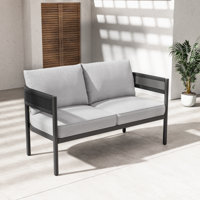 Alexandria Outdoor Loveseat by Bay Isle Home