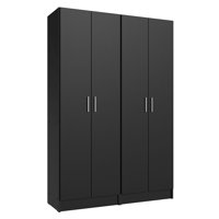 Hokku Designs Kitchen Set 2 Pantry Storage Cabinet with 10 Utility Shelves 47"L Wooden Organization Unit for Kitchen by Hokku Designs