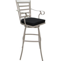 Outdoor Indoor Extra Tall Bar Stool With Arms