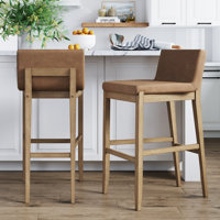 Vandervoort Upholstered Stool Set by Lark Manor