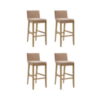 Vandervoort Upholstered Stool Set by Lark Manor