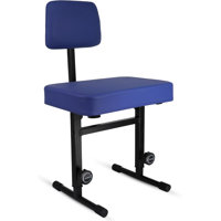 5 Core Piano Bench Height Adjustable Keyboard Stool Stool Heavy Duty Thick Padded Cushioned Seat with Backrest by Inbox Zero