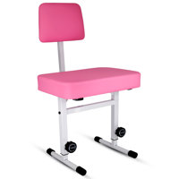 5 Core Piano Bench Height Adjustable Keyboard Stool Stool Heavy Duty Thick Padded Cushioned Seat with Backrest by Inbox Zero