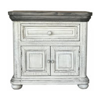 Bernardin 1 Drawer, 2 Door Nightstand by Ophelia & Co.