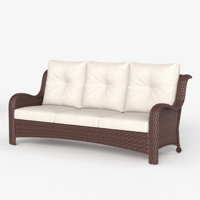 LayinSun Wicker Outdoor Patio Sofa by LayinSun