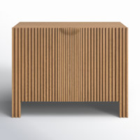Minka Fallon Oak Wood Sideboard, Natural by AllModern