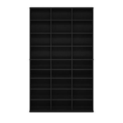 24-Shelf Multimedia Media Storage Tower Rack with Adjustable Shelves by Ebern Designs