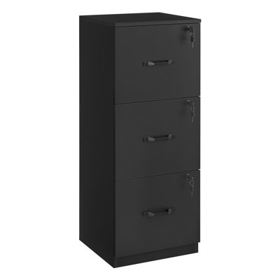 3-Drawer File Cabinet With Lock by Ebern Designs