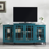 62" TV Stand, Buffet Sideboard Cabinet