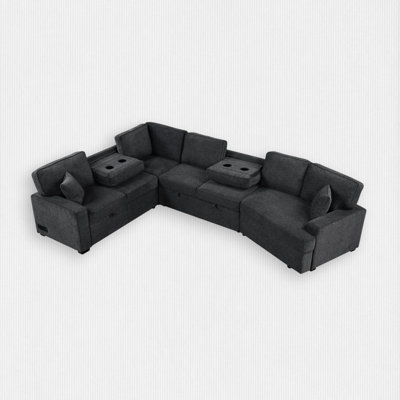 4 - Piece Upholstered Sectional by Latitude Run