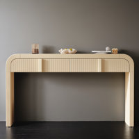 55" Console Table Entryway Side Table for Hallway Living Room by Hokku Designs