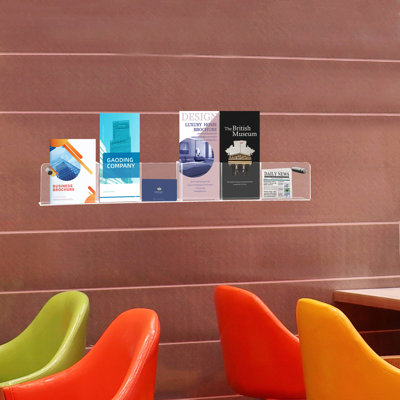 Acrylic Wall-Mounted Display Stand by Ebern Designs