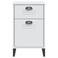 Bedside Cabinet Accent End Table Bedroom Furniture Solid Wood Pine by George Oliver