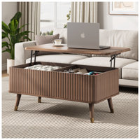 Mid Century Modern Lift Top Coffee Table With Storage,multi-functional Center Table For Living Room by George Oliver