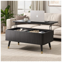 Mid Century Modern Lift Top Coffee Table With Storage,multi-functional Center Table For Living Room by George Oliver