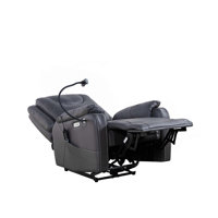 Cooperman Leather Power Recliner Chair