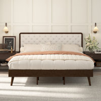 Monster Upholstered Platform Bed by George Oliver