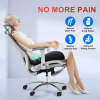 Ergonomic Memory Foam Seat Cushion For Office, Gaming, And Car by Inbox Zero
