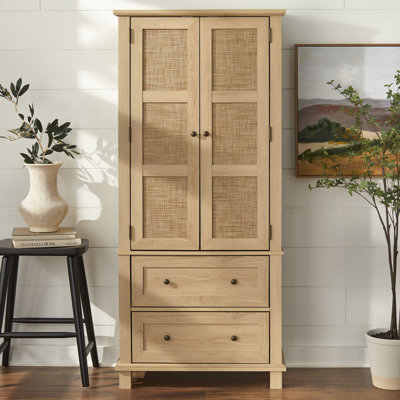 Bhargav Cane Cabinet by Bay Isle Home