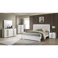 Kyrstyn 5PC Upholstery Bedroom Set by Ivy Bronx