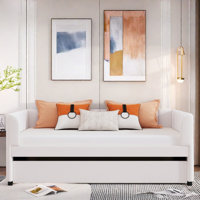 Roderik Upholstered Daybed with Ergonomic Design Backrest by Mercer41