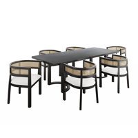 Adar 7-Piece Dining Set by Hokku Designs