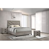 Granville 3 Piece Bedroom Set In Light Gray Wood by Gracie Oaks
