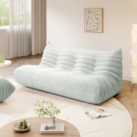 Clinchport Lazy Sofa, Bean Bag Chair, 3 Seat Sofa Floor Sofa For Living Room, Bedroom by Trule