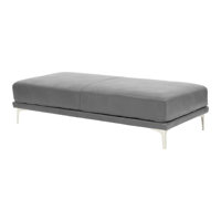 Takenori Faux Leather Cocktail Ottoman by Ivy Bronx