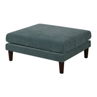 Remilia Fabric Ottoman by Latitude Run