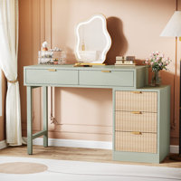 Modern Makeup Vanity Table by Latitude Run