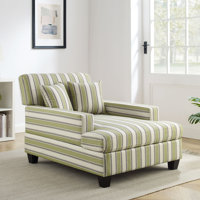 39.76‘’ Fabric Upholstered Chaise Lounge by Dovecove