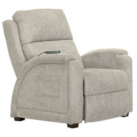 Shiller Power Lay Flat Recliner With Power Adjustable Headrest And Lumbar, Zero Gravity And CR3 Therapeutic Massage Covered In Nanobionic Fabric
