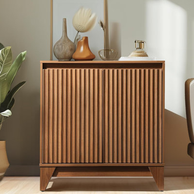 Dejesus 32" Tall 2 - Door Accent Cabinet With Adjustable Shelf by Ebern Designs