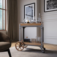The Entertainer Bar Serving Cart by Trent Austin Design