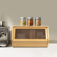 51Cm Freestanding Modern Organizer Cabinet Bamboo Storage Cabinet by Gracie Oaks
