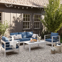 5 - Person Outdoor Seating Group With Cushions